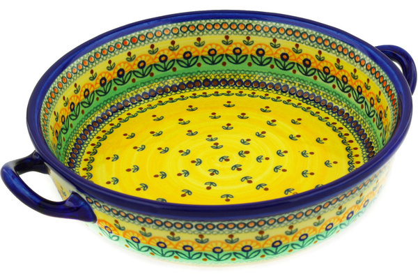 Round Baker with Handles 13"