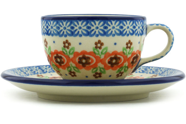 Cup with Saucer 9 oz