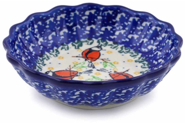 Scalloped Fluted Bowl 5"