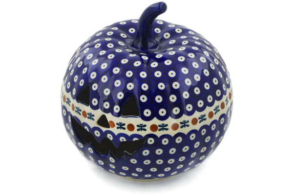 Jack O Lantern Candle Holder 9"