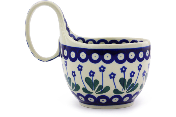 Bowl with Loop-Handle 6"