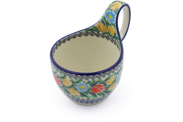 Bowl with Loop-Handle 6"