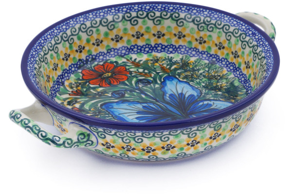 Round Baker with Handles 8"