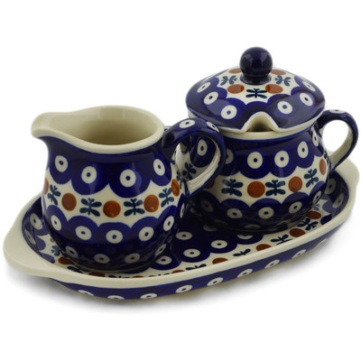 Sugar and Creamer Set 9"