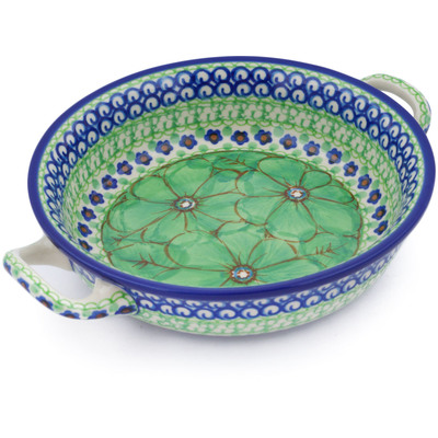 Round Baker with Handles 8"