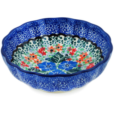 Scalloped Fluted Bowl 5"