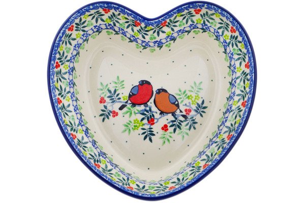 Heart Shaped Bowl 8"