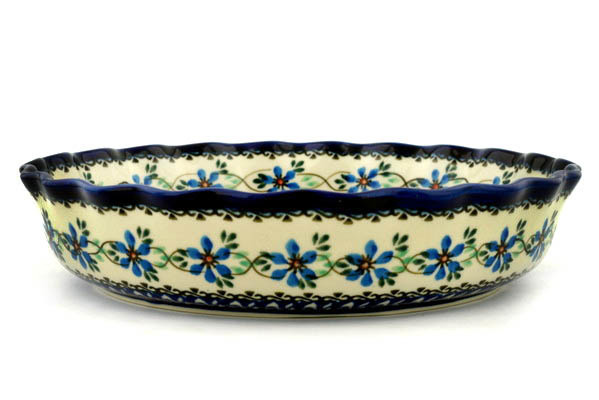 Fluted Pie Dish 11"