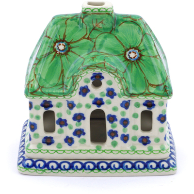 House Shaped Candle Holder 5"