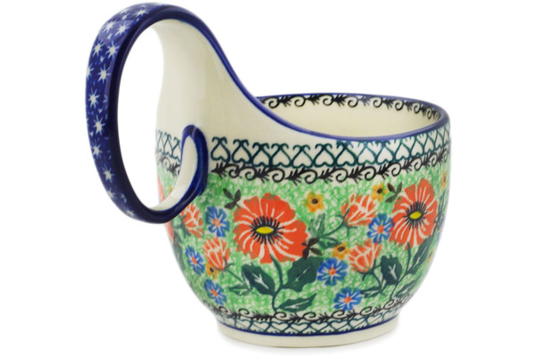 Bowl with Loop-Handle 6"