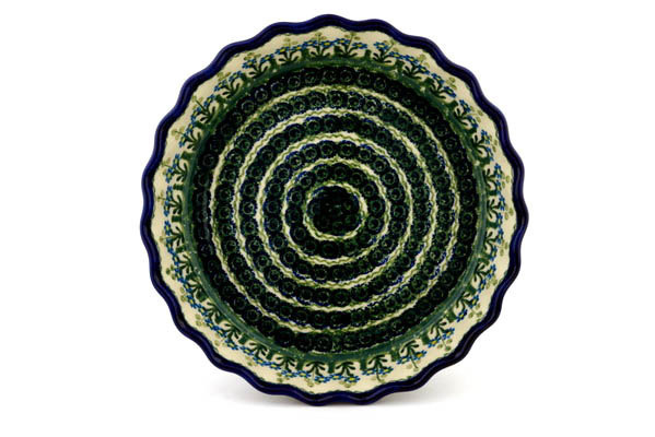 Fluted Pie Dish 11"
