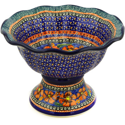 Bowl with Pedestal 9"