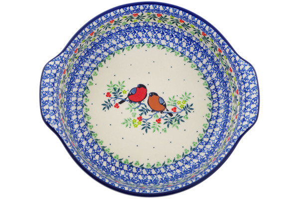 Round Baker with Handles 11"