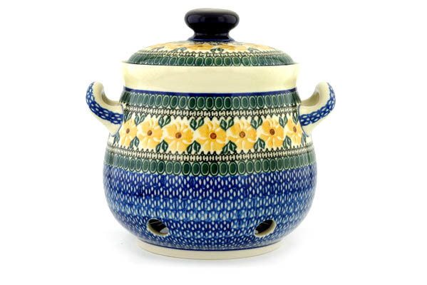 Garlic and Onion Jar 9"