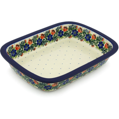 Rectangular Baker with Grip Lip