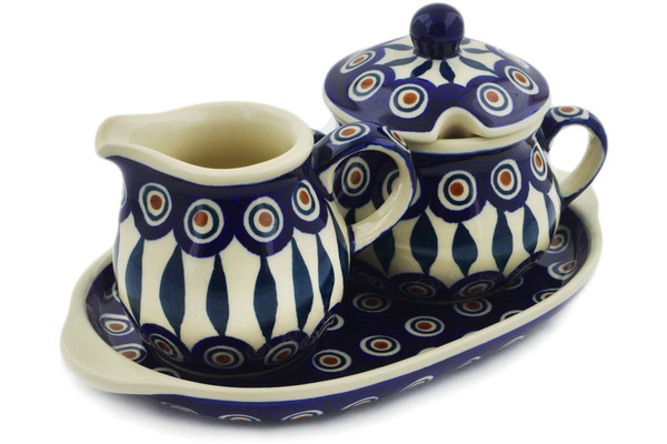 Sugar and Creamer Set 9"