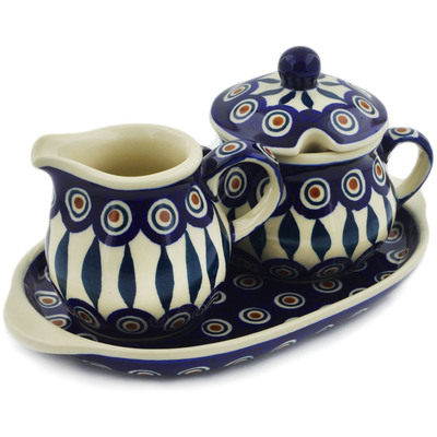 Sugar and Creamer Set 9"