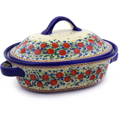 Baker with Cover with Handles