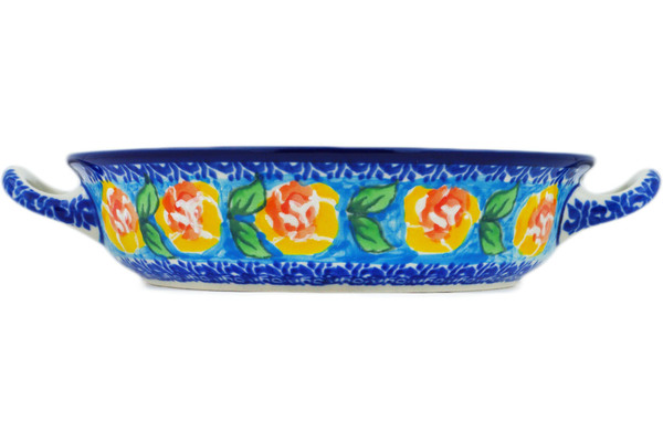 Round Baker with Handles 8"