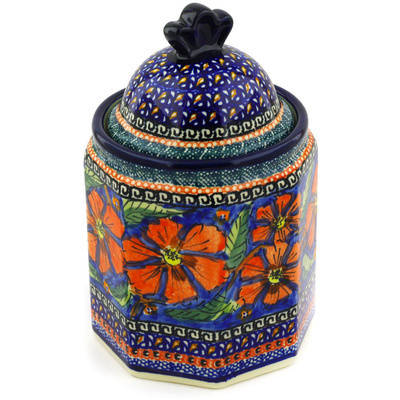 Jar with Lid 8"