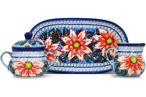 Sugar and Creamer Set 10"