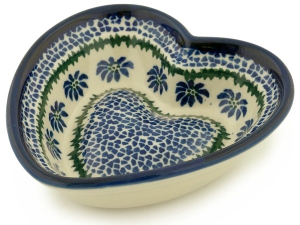 Heart Shaped Bowl 6"