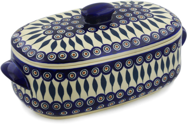 Baker with Cover with Handles 15"