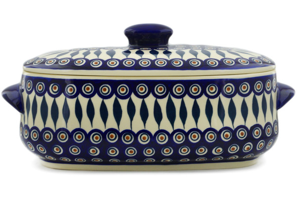 Baker with Cover with Handles 15"