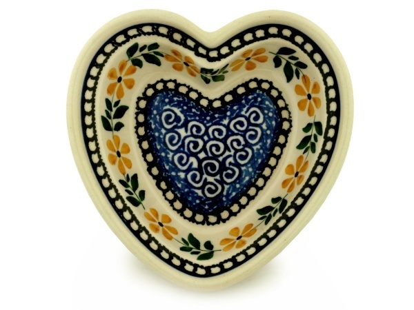 Heart Shaped Bowl 6"