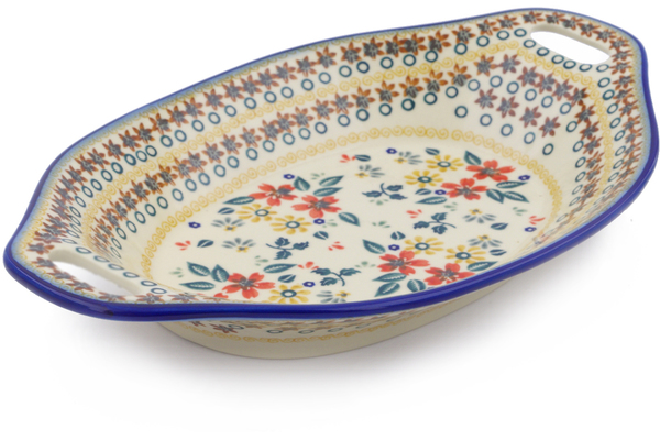 Bowl with Handles 13"