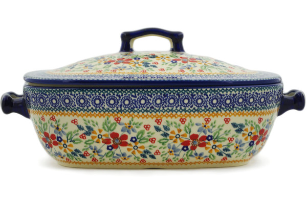 Baker with Cover with Handles 12"