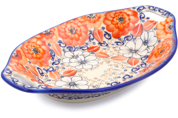 Bowl with Handles 13"