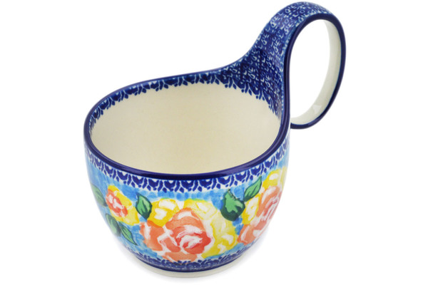 Bowl with Loop-Handle 6"