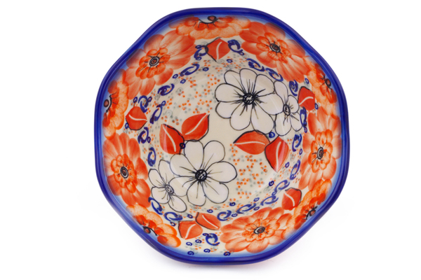 Scalloped Fluted Bowl 7"