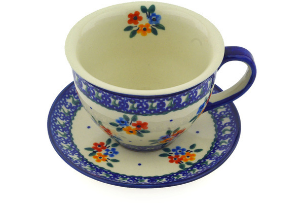 Cup with Saucer 8 oz