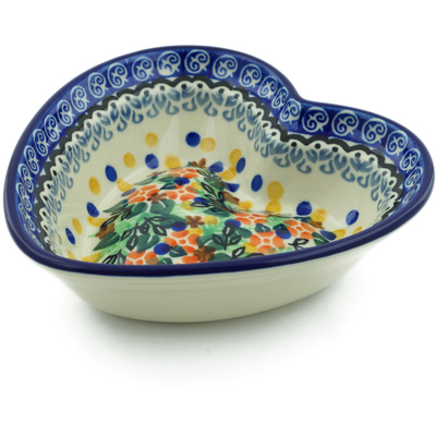 Heart Shaped Bowl 6"