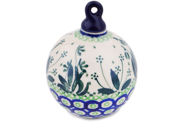 Christmas Ball Ornament 4"