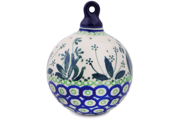 Christmas Ball Ornament 4"