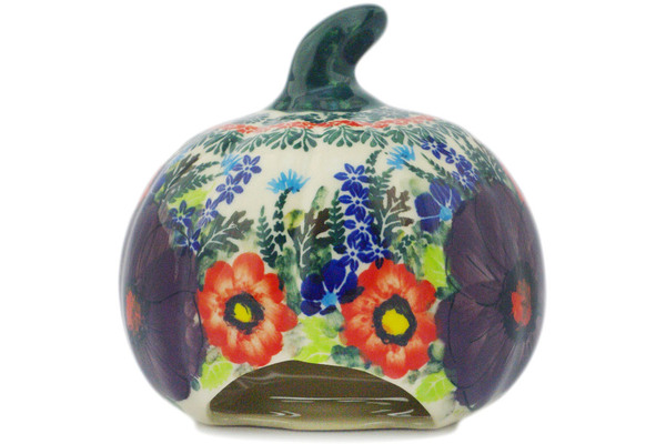 Jack O Lantern Candle Holder 5"