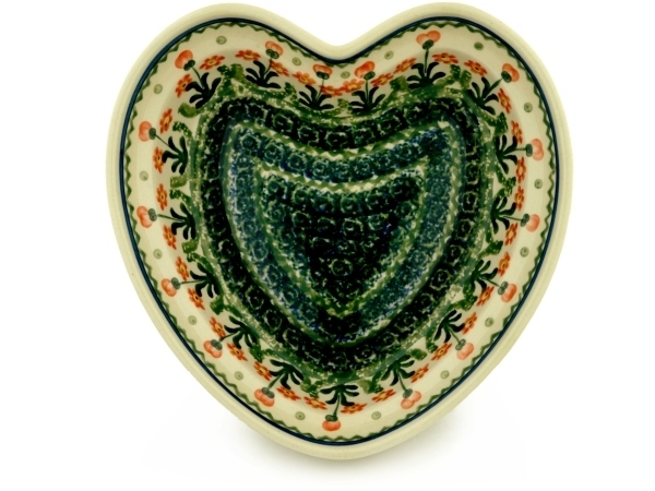 Heart Shaped Bowl 8"