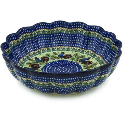 Scalloped Bowl 13"
