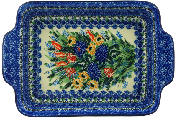 Rectangular Baker with Handles 11"