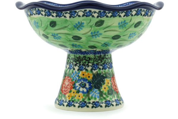 Bowl with Pedestal 8"