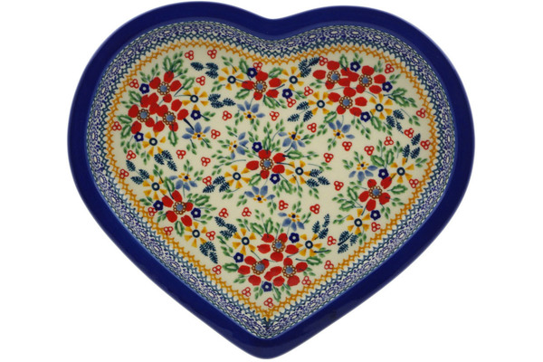Heart Shaped Platter 9"