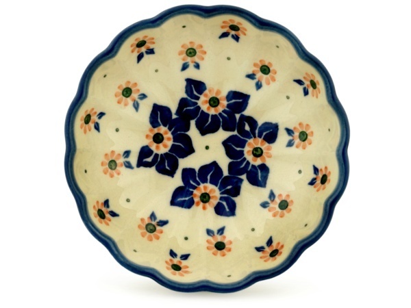 Scalloped Fluted Bowl 5"