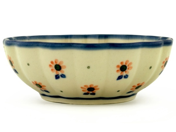 Scalloped Fluted Bowl 5"