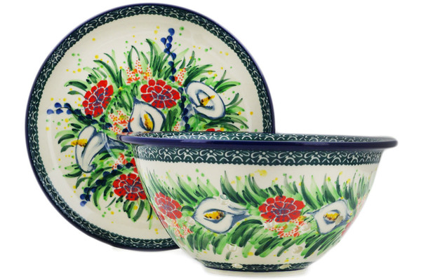 Colander with Plate 8"