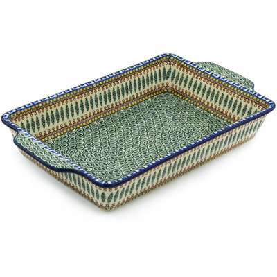 Rectangular Baker with Handles 15"