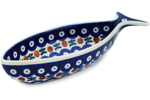 Fish Shaped Platter 9"