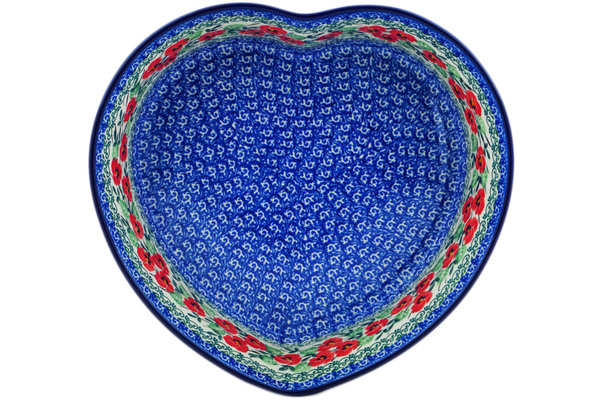 Heart Shaped Bowl 10"